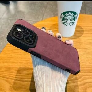 iPhone 16 Pro Max Case – Wine Red | Sophisticated & Durable